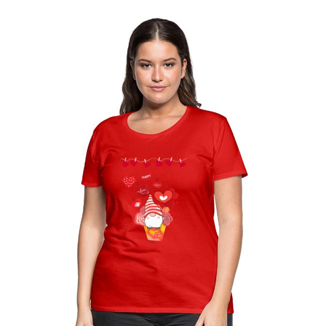 Design wrapped in love hearts, vibrating in love.