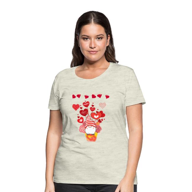 Design wrapped in love hearts, vibrating in love.