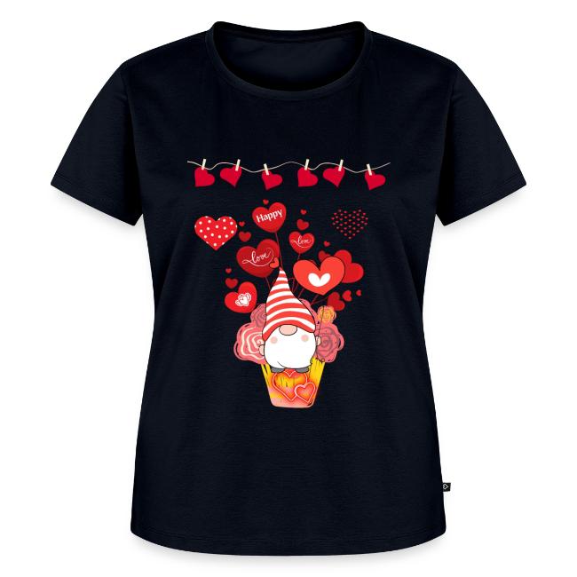 Design wrapped in love hearts, vibrating in love.