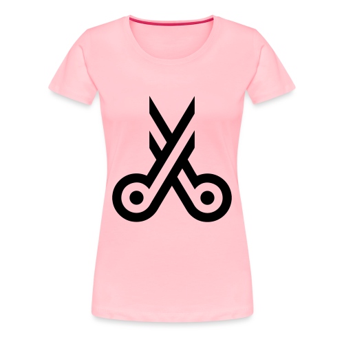 Scissors Logo - Women's Premium T-Shirt