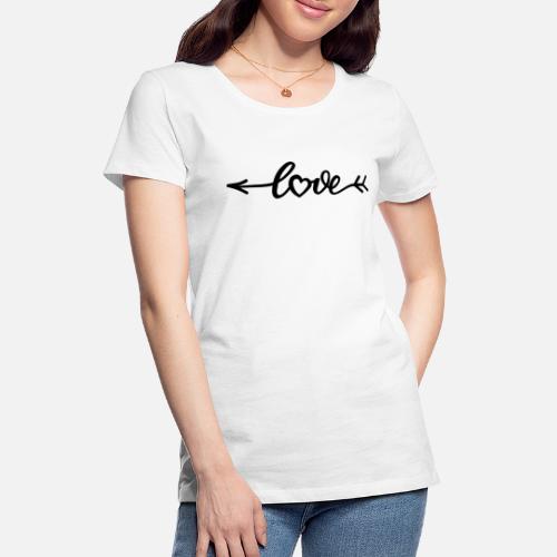 woman man love - Women's Premium T-Shirt