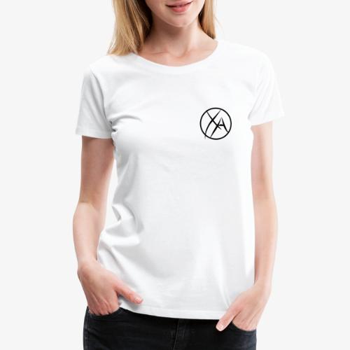 Black XA Logo - Women's Premium T-Shirt