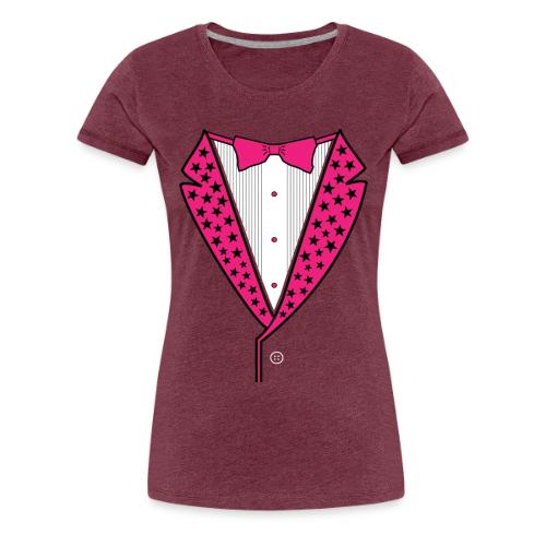 PINK STAR TUXEDO - Women's Premium T-Shirt