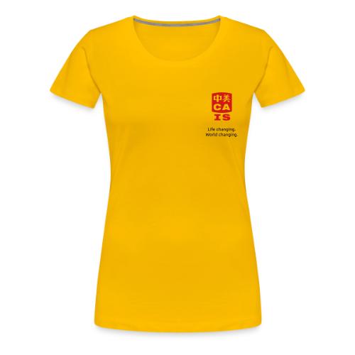 CAIS Logo - Life Changing. World Changing. - Women's Premium T-Shirt