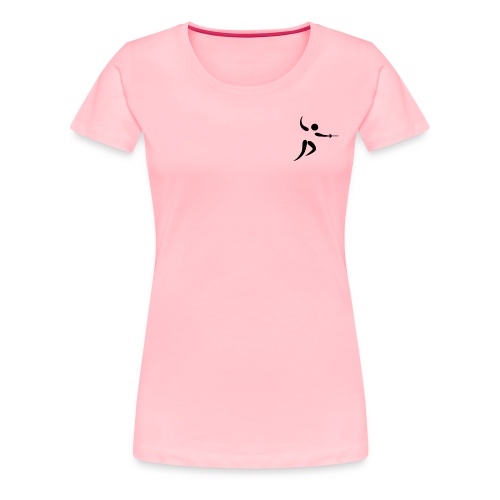 FENCING SYMBOL png - Women's Premium T-Shirt