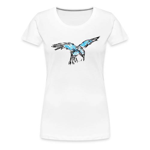 Electro Raven - Women's Premium T-Shirt