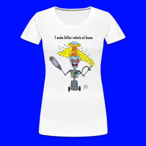 mindblown death bot - Women's Premium T-Shirt
