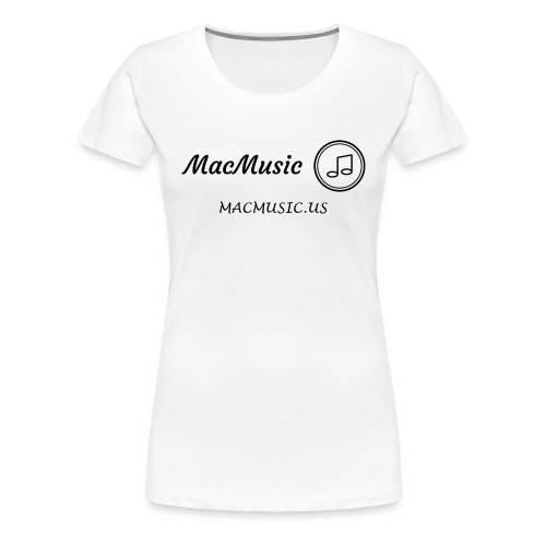 MacMusic - Women's Premium T-Shirt