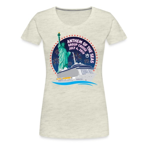 RCB Anthem of the Seas Lo - Women's Premium T-Shirt