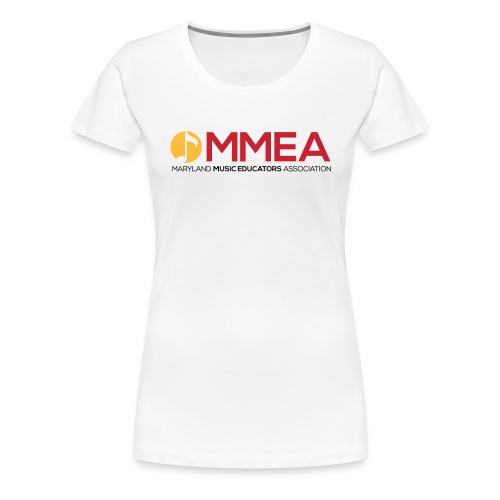 MMEA Horizontal Logo - Women's Premium T-Shirt