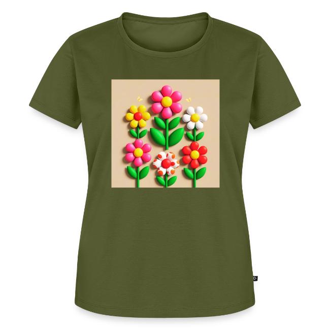 3D Flowers and Butterflies in Amber, Floral Design