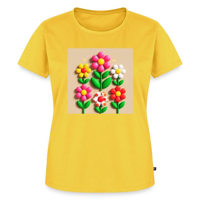3D Flowers and Butterflies in Amber, Floral Design