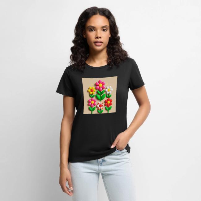 3D Flowers and Butterflies in Amber, Floral Design