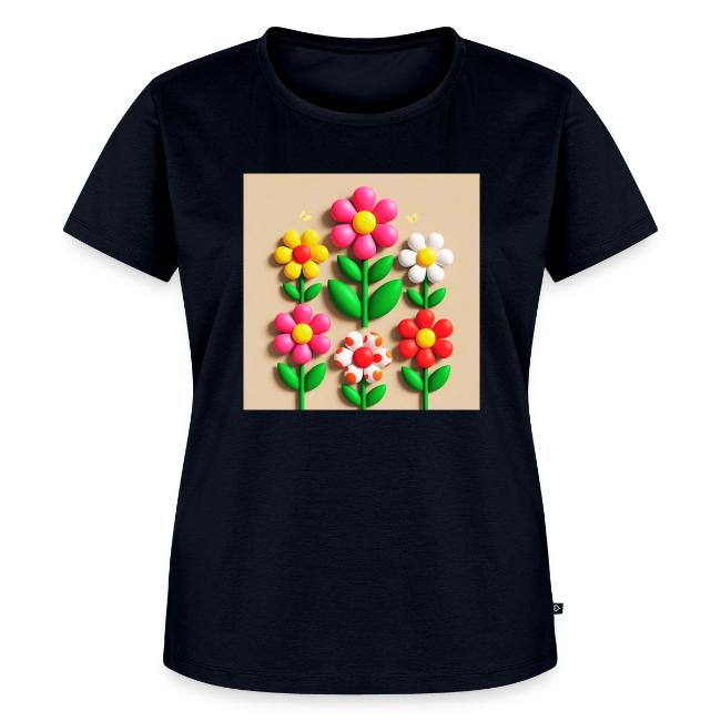 3D Flowers and Butterflies in Amber, Floral Design