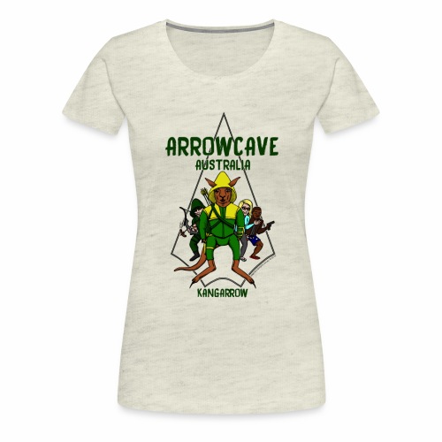 Arrow Cave Logo - Women's Premium T-Shirt