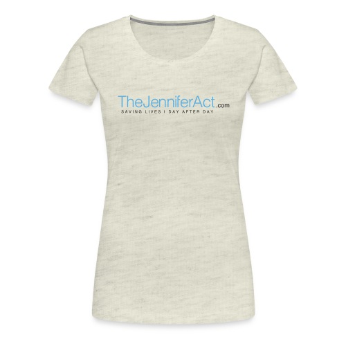 the jennifer act logo png - Women's Premium T-Shirt