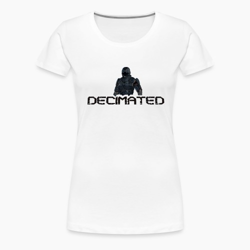 Decimated Mercenary White Items - Women's Premium T-Shirt