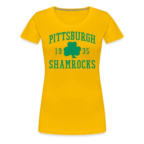Pittsburgh Shamrocks - Women's Premium T-Shirt