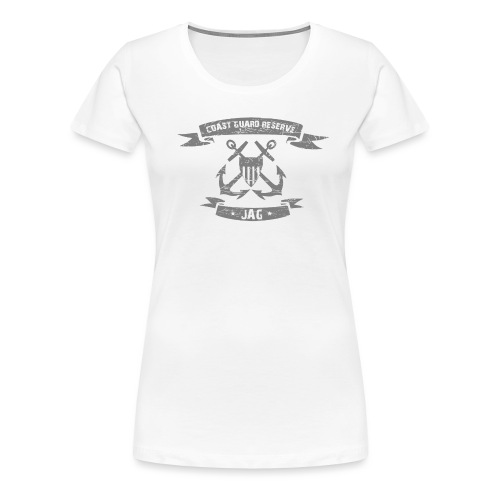 JAG RESERVE - Coast Guard - Women's Premium T-Shirt