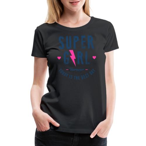 super girl - Women's Premium T-Shirt