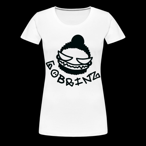 Gobrinz Black Logo - Women's Premium T-Shirt