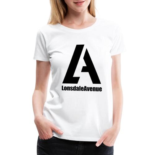 Lonsdale Avenue Logo Black Text - Women's Premium T-Shirt