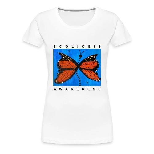 Scoliosis Awareness Designed By Sydney - Women's Premium T-Shirt