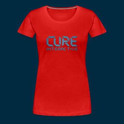 Cure Interactive 2022 Logo - Women's Premium T-Shirt