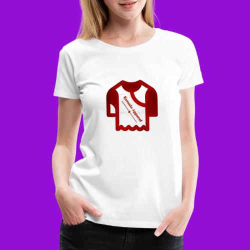 Kenada Logo white spray - Women's Premium T-Shirt