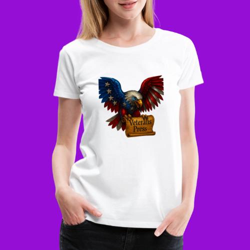 Veterans Press Bald Eagle - Women's Premium T-Shirt