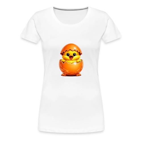 Easter Chick Orange - Women's Premium T-Shirt