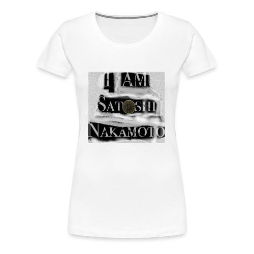 I am Satoshi - Women's Premium T-Shirt