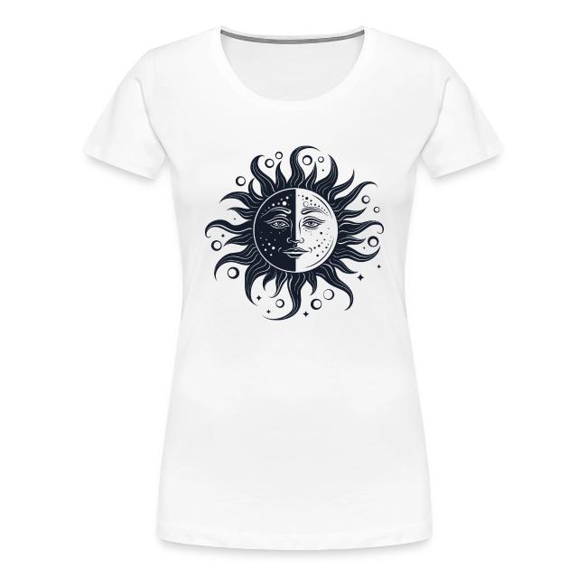 Harmonious Sun and Moon - Spiritual Design