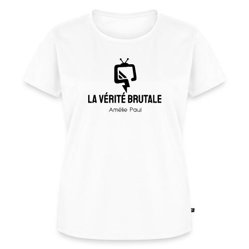 La Vérité Brutale (logo noir) - T-shirt premium pour femmes