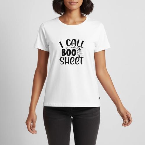 I call boo sheet - Women's Premium T-Shirt