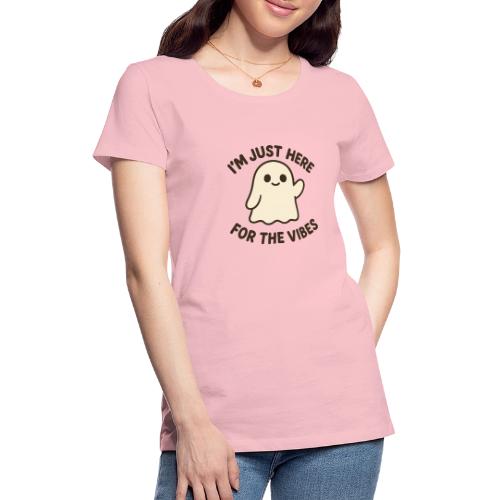 Playful Ghost Vibes - Women's Premium T-Shirt