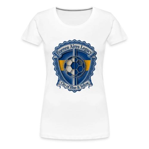 Buenos Aires Legacy T Shirt, Soccer City Pride Gif - Women's Premium T-Shirt