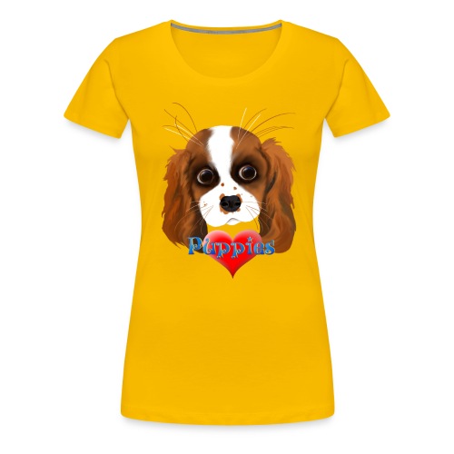 Puppy Love - Women's Premium T-Shirt