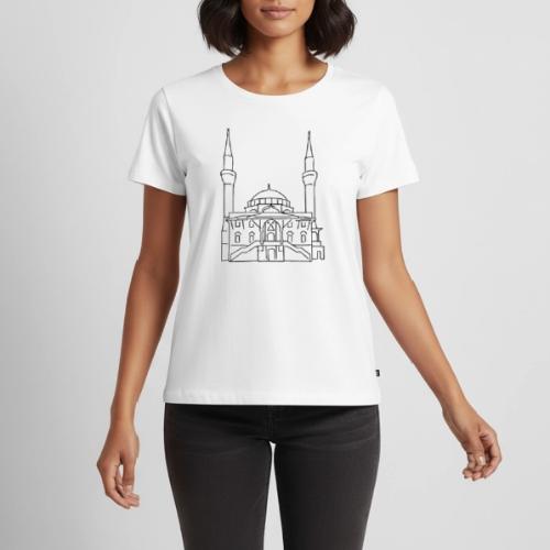 Sehitlik Mosque Berlin - Women's Premium T-Shirt
