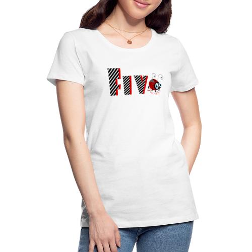 5nd Year Family Ladybug T-Shirts Gifts Daughter - Women's Premium T-Shirt