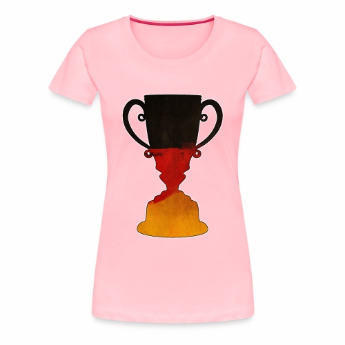 Germany trophy cup gift ideas - Women's Premium T-Shirt