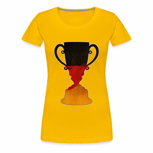 Germany trophy cup gift ideas - Women's Premium T-Shirt