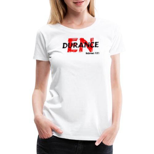 Run with Endurance - Women's Premium T-Shirt