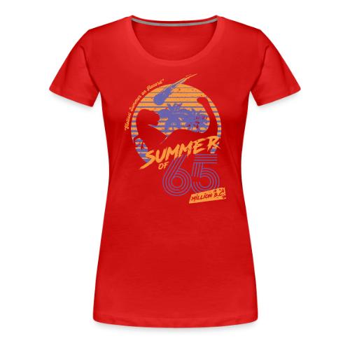Summer of 65 million B.C. - Orange - Women's Premium T-Shirt