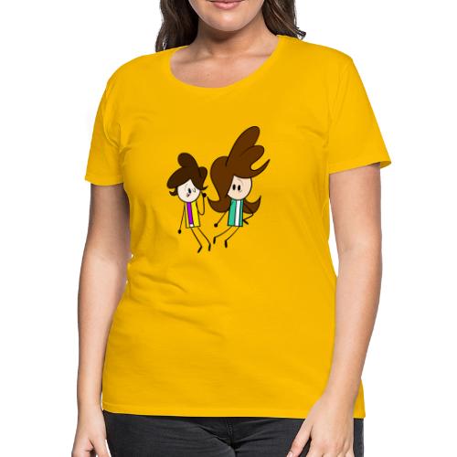 Small Coll and Dersy - Women's Premium T-Shirt