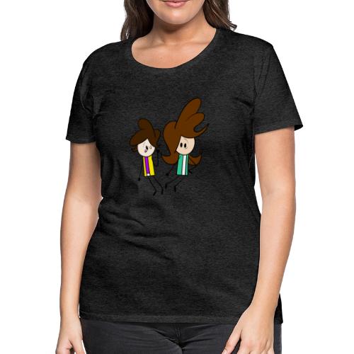 Small Coll and Dersy - Women's Premium T-Shirt