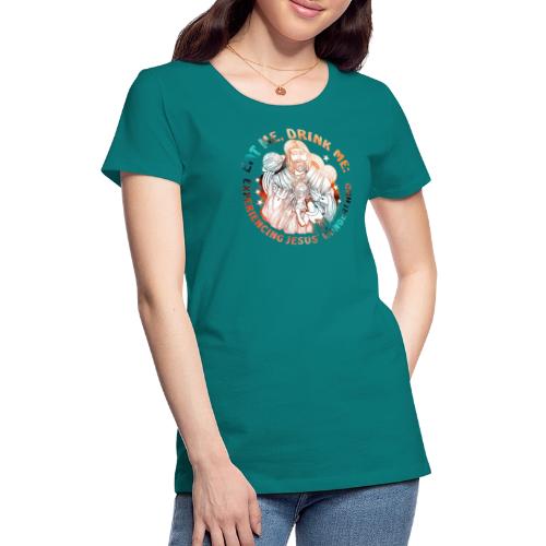 Eat Me Drink Me Podcast original logo - Women's Premium T-Shirt