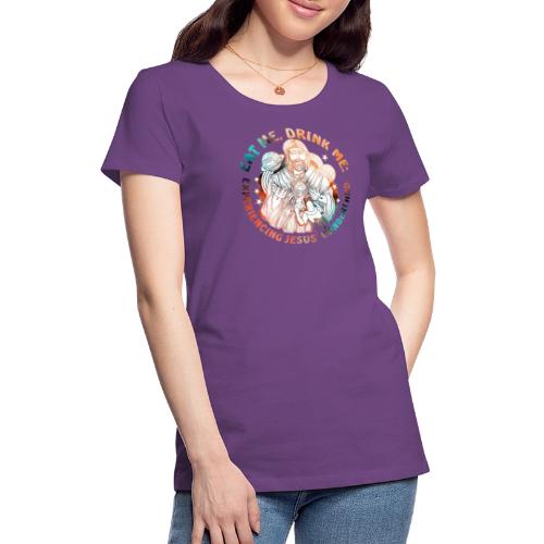 Eat Me Drink Me Podcast original logo - Women's Premium T-Shirt