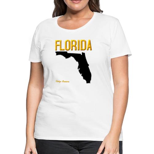 FLORIDA REGION MAP ORANGE - Women's Premium T-Shirt