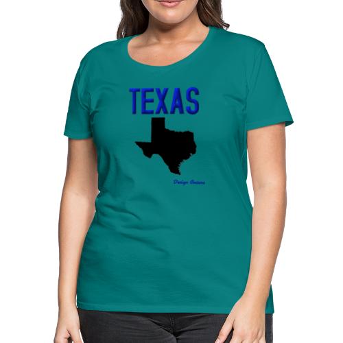 TEXAS BLUE - Women's Premium T-Shirt